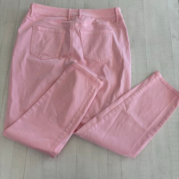 TOMMY BAHAMA Pink Boracay Beach High-Rise Ankle Jeans SIZE: 10 EUC - Picture 3 of 7